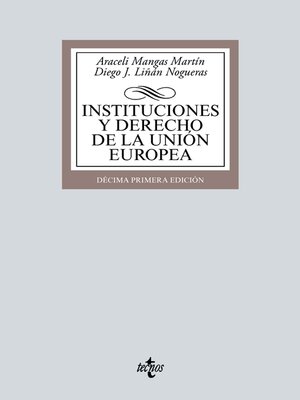 cover image of Instituciones y Derecho de la Unión Europea